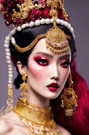 chinese asian makeup