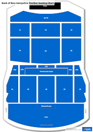 new hshire pavilion seating chart