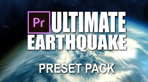 Adobe premiere pro cc 2017 é o software mais poderoso para editar vídeo digital no pc. Ultimate Earthquake Preset Pack For Premiere Pro Cinecom