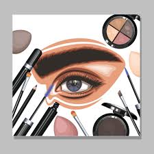 colorful women s eyes with makeup eye