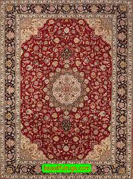 red rug persian tabriz rug oriental