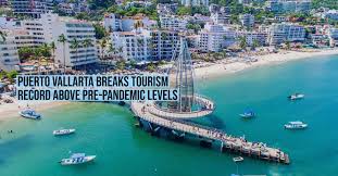 Puerto vallarta is an oceanfront city on the west coast of mexico. Puerto Vallarta Breaks Tourism Record Above Pre Pandemic Levels