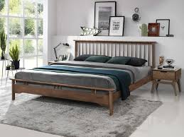 Shop king size beds for your bedrooms right here at american signature furniture. Rome King Size Bed Frame Hardwood On Sale