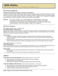 Alluring Media Relations Officer Sample Resume With Public Relations
