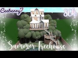 Bloxburg Summer Tree House 86k