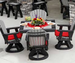 44 square patio table set comfort