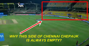 Why Are The Left And Right Stands In The Chennai Chepauk
