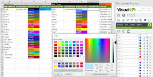 Add Custom Chart Colors Transpara