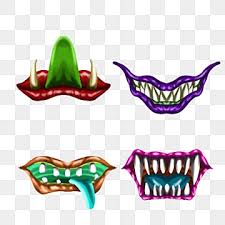 monster mouth clipart images free