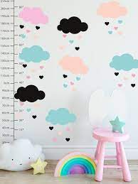 Nursery Colorful Cloud With Little
