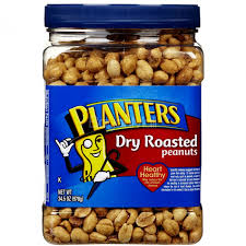 planters dry roasted peanuts 978g