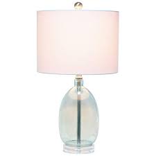 Glass Accent Tables Table Lamp