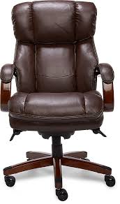 These may include fit and finish flaws. La Z Boy Big Tall Bonded Leather Executive Chair Biscuit Brown 44940 Best Buy
