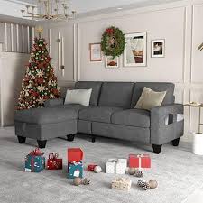 Zeefu Convertible Sectional Sofa Couch