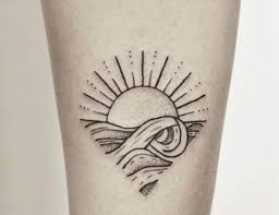 tatouages soleil femme