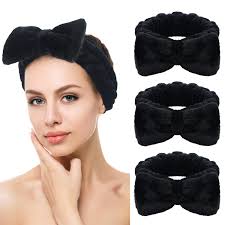 sinland bow hair bands spa headband for