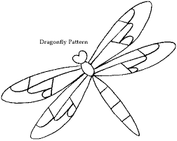 How To Make A Faux Stained Glass Dragonfly