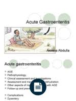 Gastroenteritis at a University in Texas  CB        Epidemiologic     SlideShare Related Essays  Aneurysms Nursing Case Study