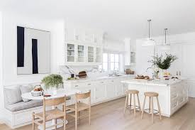 white shaker kitchen with gray wash