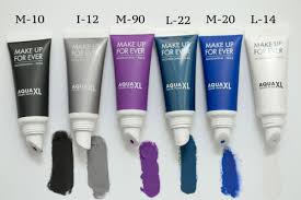 make up for ever aqua xl color paint