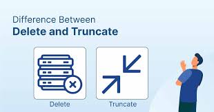 difference between delete and truncate