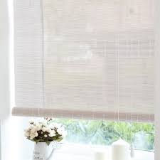 Customroll Up Blinds Whitebamboo