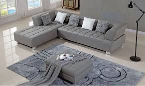 star grey leather sectional set