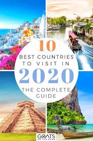 the best countries to visit in 2020