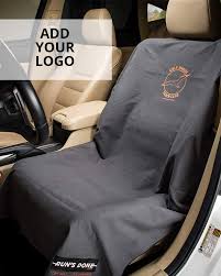 Luckysac customized and beauty washable pet car seat cover. Custom Car Seat Covers Promote Your Event Club Gym Business Or Fu Www Runsdone Com