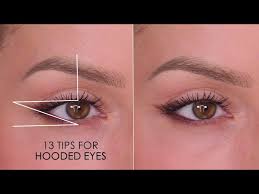 hooded eyes makeup tips for beginners
