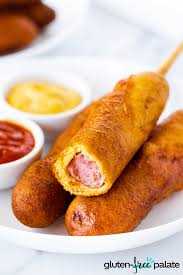 homemade gluten free corn dogs step by