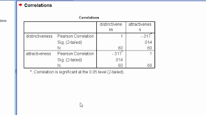 Interpret pearson correlation coefficientshow all. V5 7 Example Of A Negative Correlation In Spss Youtube
