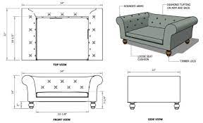 drawings for your sofa upholstery