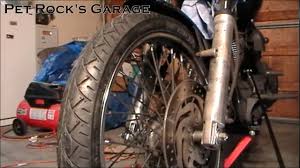 How To Remove Install Front Wheel Harley Davidson Softail
