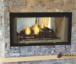 See Thru Series Wood Fireplace