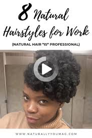 Or, you can braid your bangs across the crown of your head and pin them just above your ear for a cute, easy hairstyle. Professional Natural Hairstyles Natural Hair Styles Medium Length Natural Hairstyles