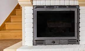 how to clean fireplace glass diy
