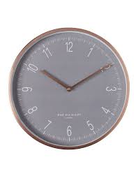 rose gold wall clock myer