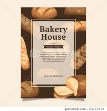 Bakery And Breads Frame Background
