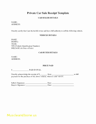 Bill Of Sale Form Template Design Template Example