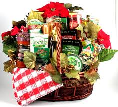 italian style family christmas basket