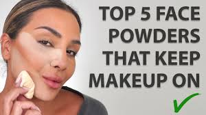 top 5 face powders to keep makeup in
