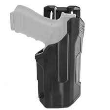 Blackhawk T Series Level 2 Tlr 1 And 2 Light Bearing Duty Holster For Glock 17 22 Right Hand Polymer Black Cheaper Than Dirt