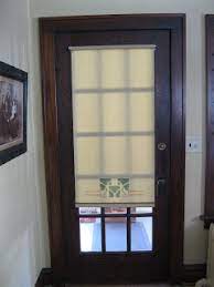 front door window covering