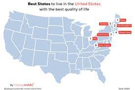 top 7 best states to live in the us