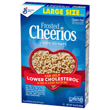 cheerios cereal frosted whole grain