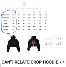 Iso Jeffree Star Cant Relate Cropped Hoodie Xs Nwt