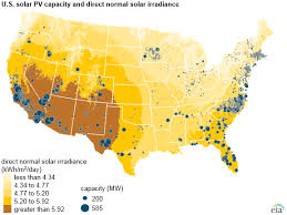 Southwestern States Have Better Solar Resources And Higher