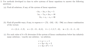 Solve Systems