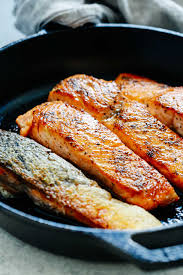 pan seared salmon recipe primavera